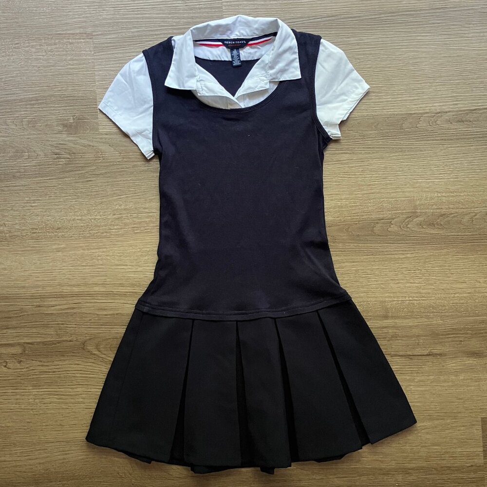 Nautica Black and White Kids Casual Dress